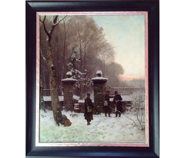 Картина "Военный дозор". Dittmer A .1873г. (артикул №253) - фото №1