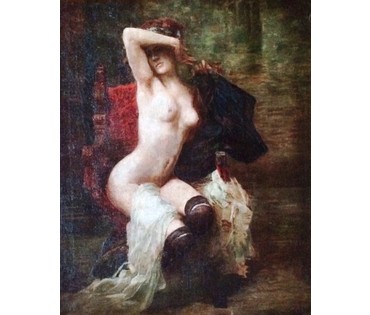 Модерн. "Пробуждение", Россия, конец XIX-нач.XX в. (артикул №254) - фото №2