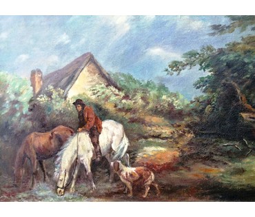 Картина "Перед бурей". Нач.20в. №320