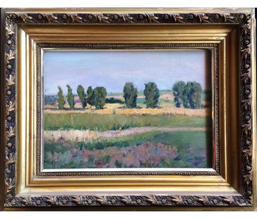 Картина "Белорусские просторы". Крохалев П.С. 1965г. №395 НЕТ В НАЛИЧИИ