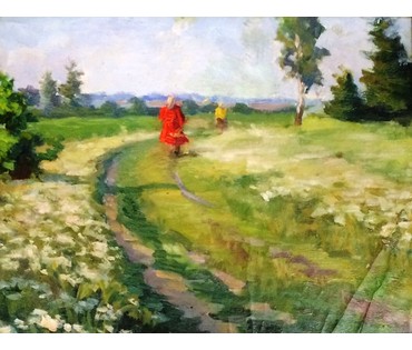Картина "Летний день". Ходасевич К.А. 1960г. №418 НЕТ В НАЛИЧИИ
