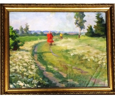 Картина "Летний день". Ходасевич К.А. 1960г. №418 НЕТ В НАЛИЧИИ