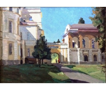 Корженевский А.С. "Санаторий. Кавказ", 1964 год (артикул №420) - фото №2