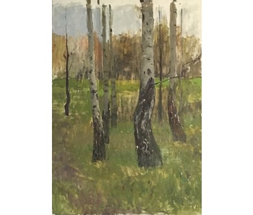Азгур (Горелова) Г.Г. - “Березовая роща”, 1965 г. №456