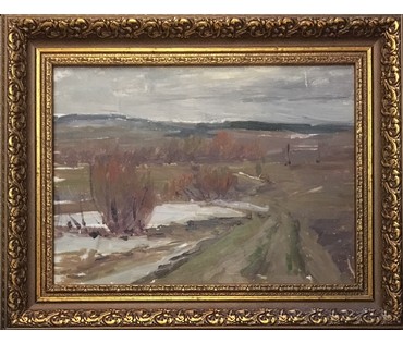 Азгур (Горелова) Г.Г. - "Ранняя весна", 1953 г. (артикул №459) - фото №1