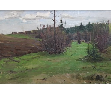 Азгур (Горелова) Г.Г. - "Милые края", 1950-е г. (артикул №472) - фото №3