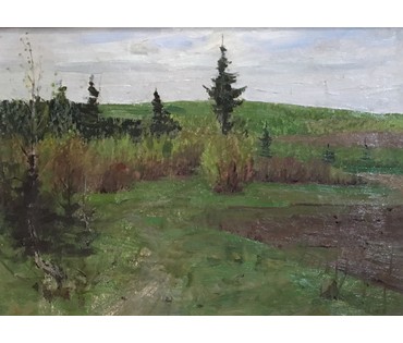 Азгур (Горелова) Г.Г. - "Белорусский мотив", 1954 г. (артикул №476) - фото №3