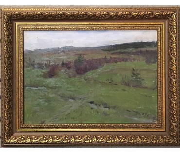 Азгур (Горелова) Г.Г. - "Окраина Минска", 1954 г. (артикул №480) - фото №1