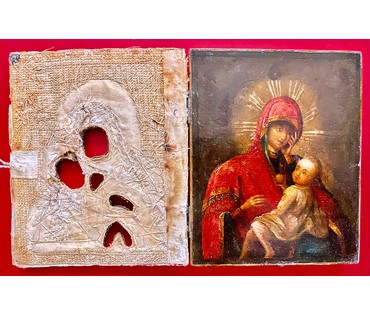 Балыкинская Пресвятая Богородица. Южная Россия, 1-я пол. XIX века (артикул №1242) - фото №2